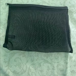 Black Mesh Make-Up Bag